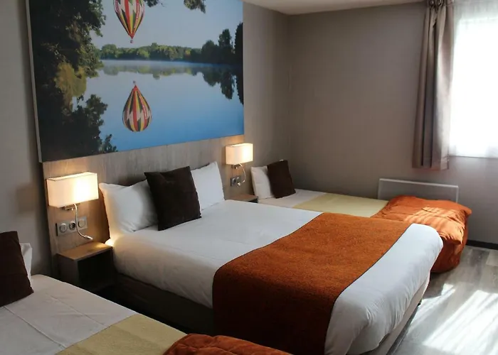 Hotel The Originals City, La Terrasse, Nord Tours